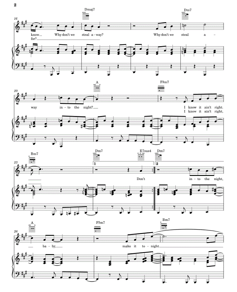 Sheet Music